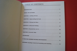 Guide to Slide Guitar (Warren Haynes, mit Audiocode) Gitarrenbuch