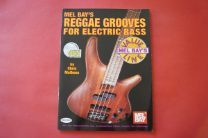 Mel Bay´s Reggae Groove for Electric Bass (mit CD) Bassbuch