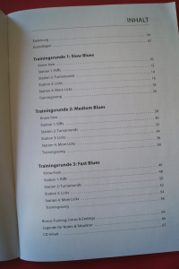 Guitar Training Blues (mit CD + DVD) Gitarrenbuch