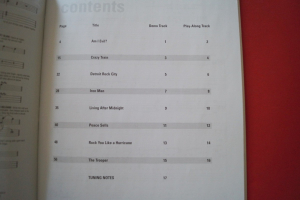 Hard Rock (Bass Play along, mit CD) Bassbuch