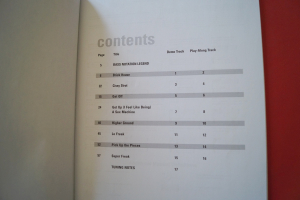 Funk (Bass Play along, ohne CD) Bassbuch