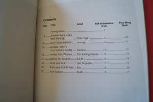 Rock Guitar Classics (Ultimate Guitar Play along, mit CD) Gitarrenbuch