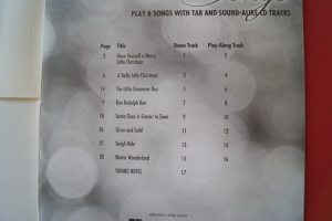 Christmas Songs (Easy Guitar Play along, mit CD) Gitarrenbuch