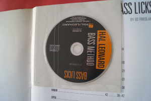 Bass Licks (Hal Leonard Bass Method, mit CD) Bassbuch