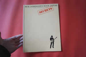 Rock Guitar Secrets (Derringer) (ohne Vinyl Record) Gitarrenbuch