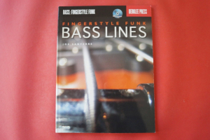 Fingerstyle Funk Bass Lines (mit CD) Bassbuch