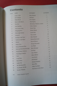 25 Great Classic Rock Guitar Solos (mit CD) Gitarrenbuch