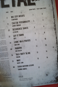 Metal Hits (Guitar Play along, mit CD) Gitarrenbuch