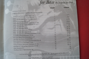 Classic Funk and R & B Grooves for Bass (mit CD) Bassbuch