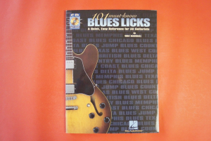 101 Must-know Blues Licks (mit CD) Gitarrenbuch