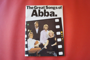 Abba - The Great Songs of (ältere Ausgabe) Songbook Notenbuch Piano Vocal Guitar PVG