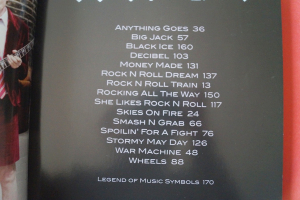 ACDC - Black Ice Songbook Notenbuch Vocal Guitar