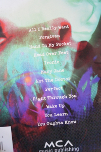 Alanis Morissette - Jagged Little Pill Songbook Notenbuch Piano Vocal Guitar PVG