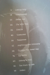 Avril Lavigne - Let Go Songbook Notenbuch Easy Piano Vocal