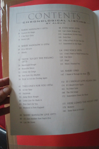 Barry Manilow - Anthology Songbook Notenbuch Piano Vocal Guitar PVG