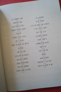 Beach Boys - Anthology Songbook Notenbuch Piano Vocal Guitar PVG