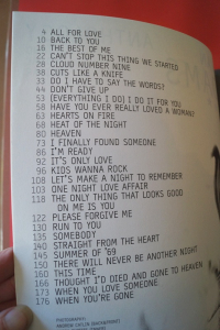 Bryan Adams - Anthology Songbook Notenbuch Piano Vocal Guitar PVG