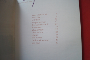 Enya - A Day without Rain Songbook Notenbuch Piano Vocal Guitar PVG