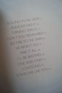 Adele - 19 & 21 & 25 Songbooks Notenbücher Piano Vocal Guitar PVG