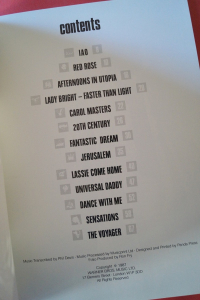 Alphaville - Afternoons in Utopia (mit Poster) Songbook Notenbuch Piano Vocal Guitar PVG