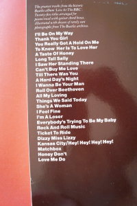 Beatles - Live at the BBC Songbook Notenbuch Piano Vocal Guitar PVG