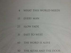 Casting Crowns - The Altar and the Door Songbook Notenbuch Piano Vocal Guitar PVG