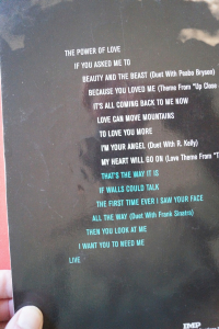 Celine Dion - A Decade of Songs Songbook Notenbuch Piano Vocal Guitar PVG