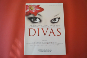 Andrew Lloyd Webber - Divas Songbook Notenbuch Piano Vocal Guitar PVG