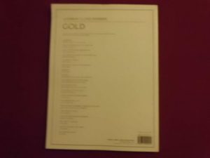 Andrew Lloyd Webber - Gold Songbook Notenbuch Piano Vocal Guitar PVG