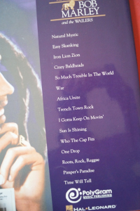 Bob Marley - Natural Mystic Songbook Notenbuch Piano Vocal Guitar PVG