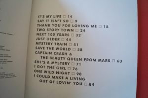 Bon Jovi - Crush Songbook Notenbuch Vocal Guitar