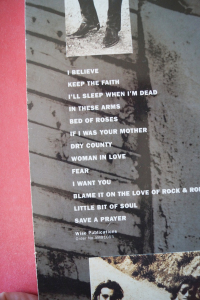 Bon Jovi - Keep the Faith Songbook Notenbuch Piano Vocal Guitar PVG