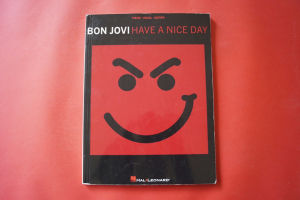 Bon Jovi - Have a nice Day Songbook Notenbuch Piano Vocal Guitar PVG