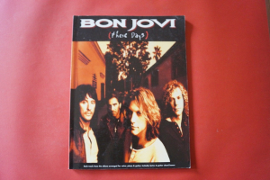 Bon Jovi - These Days Songbook Notenbuch Piano Vocal Guitar PVG