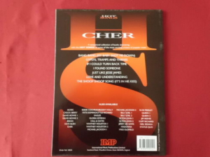 Cher - Hot Songs Songbook Notenbuch Piano Vocal Guitar PVG