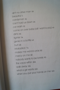 Christina Aguilera - Best of Songbook Notenbuch Piano Vocal Guitar PVG