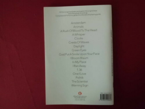 Coldplay - A Rush of Blood to the Head Songbook Vocal Guitar Chords