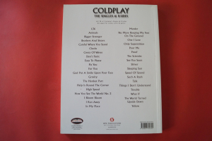 Coldplay - Singles & B-Sides Songbook Notenbuch Piano Vocal Guitar PVG