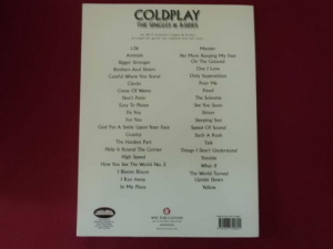 Coldplay - Singles & B-Sides Songbook Notenbuch Vocal Guitar