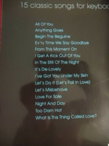 Cole Porter - Classic Songs Songbook Notenbuch Vocal Easy Keyboard