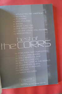 Corrs - Best of Songbook Notenbuch Piano Vocal Guitar PVG