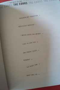 Corrs - The Best so far Songbook Notenbuch Piano Vocal Guitar PVG