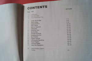 Red Hot Chili Peppers - Greatest Hits (Bass Signature Licks, mit CD) Songbook Notenbuch Bass