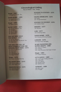 David Bowie - Anthology Songbook Notenbuch Piano Vocal Guitar PVG