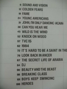 David Bowie - Best of 1974/1979 & 1969/1974 Songbooks Notenbücher Piano Vocal Guitar PVG