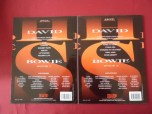 David Bowie - Hot Songs 1 & 2 Songbooks Notenbücher Piano Vocal Guitar PVG