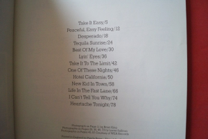 Eagles - The Legend of Songbook Notenbuch Piano Vocal Guitar PVG