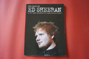 Ed Sheeran - The Best of Songbook Notenbuch Piano Vocal Guitar PVG