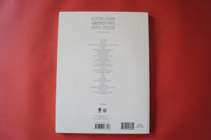 Elton John - Greatest Hits 1970-2002 Songbook Notenbuch Piano Vocal Guitar PVG