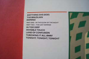 Genesis - Invisible Touch Songbook Notenbuch Piano Vocal Guitar PVG